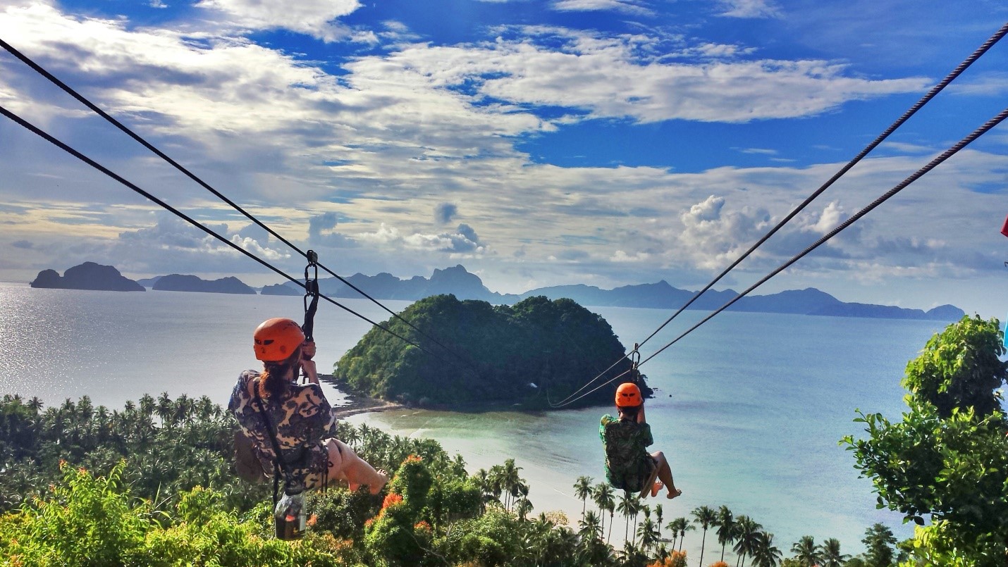 zip line空中飞人滑翔之旅
